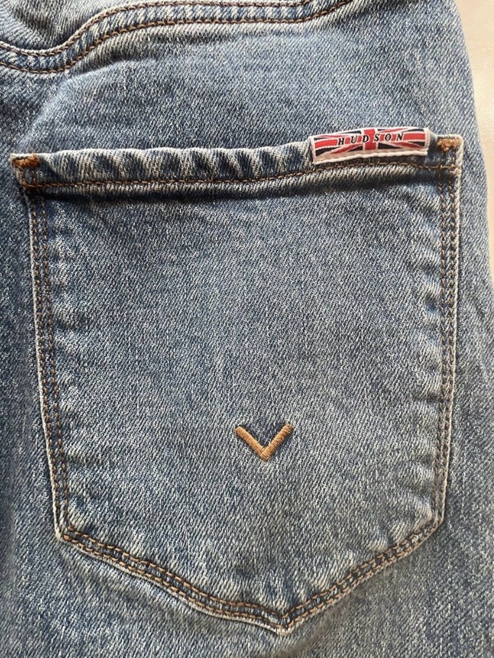 Hudson Size 26 Reconstructed Denim Skirt in Lucen - Picture 7 of 8